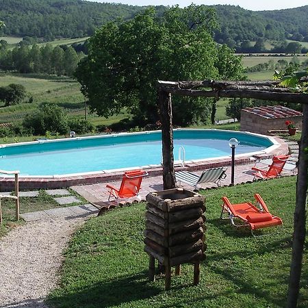Vila Il Poggiolo Montieri Exteriér fotografie