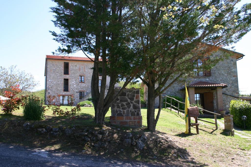 Vila Il Poggiolo Montieri Exteriér fotografie