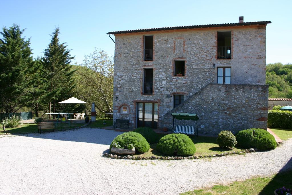 Vila Il Poggiolo Montieri Exteriér fotografie